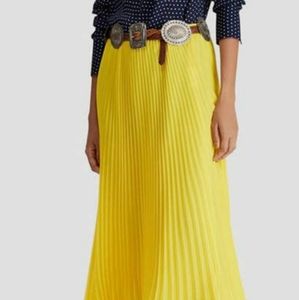 NWT POLO RALPH LAUREN YELLOW SKIRT